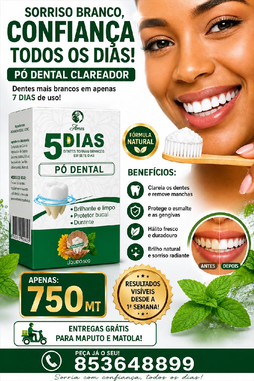 Branqueador dental